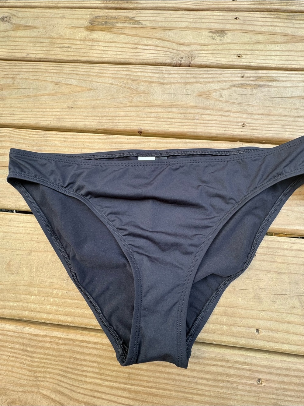 La Blanca by Rod Beattie Black Hipster Bikini Bottom Size 16 NWT Bottom Only